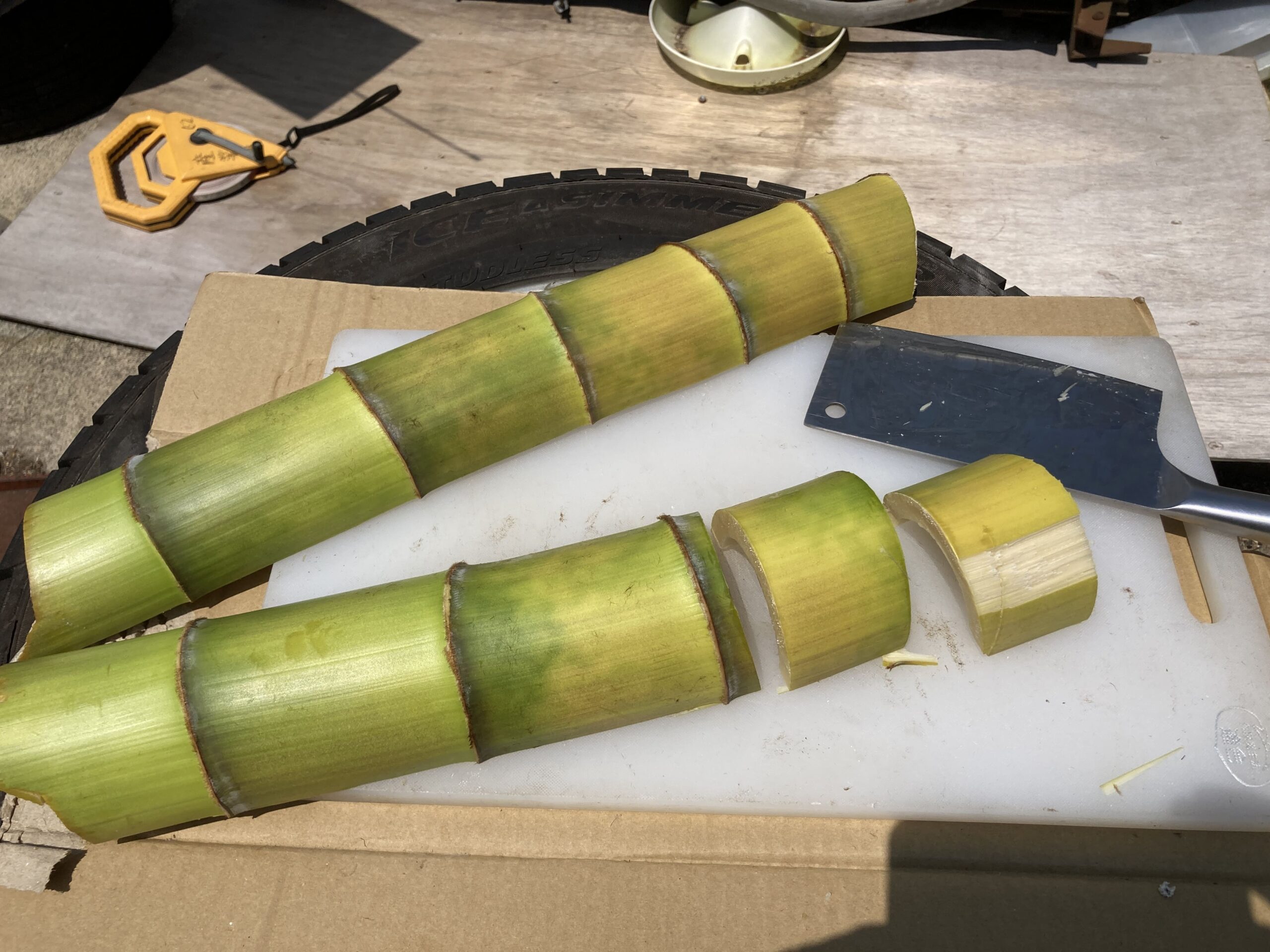 竹（タケノコ）で作る国産メンマの作り方（竹林整備・放置竹林・竹有効活用）